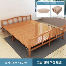 대청마루 접이식 평상 실외 조립식 테이블 데크, 150cmx길이 갈색 B