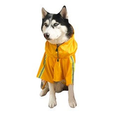 幼犬寵物狗大型犬雨衣雨衣, 香蕉
