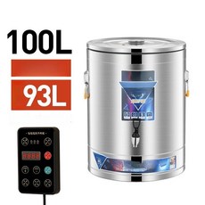 업소용 대형 전기솥 곰솥 급식실 온열 국통 뷔페 식당, [스마트 수프 죽통] 100L (수도꼭지 ), 기본 색상