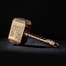 同款雷神之錘指尖陀螺復仇者聯盟手指陀螺小學生解壓神器玩具, 金色雷神之錘, 1個