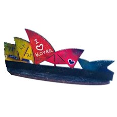 미술학원 세계건축물 우드공예 색칠놀이/ 특별활동 우드판 특활미술 방과후교실, 5개, 오페라하우스