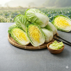 [특상급] 해남 산지직송 속이 꽉 찬 명품 알배기 배추, 3개, 350g