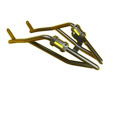 OD 보그 호환 SR125GT 튜닝 사이드 범퍼 프레임 가드 크래시 바, PC0131(리어범퍼+블랙블록)