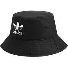 adidas 愛迪達 AC BUCKET HAT 漁夫帽 時尚帽, 黑色, 尺寸:OSFM