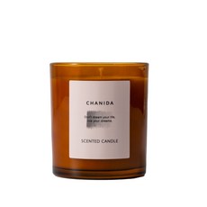 CHANIDA 香氛蠟燭, 1件, 杜松木. 絲柏, 150g