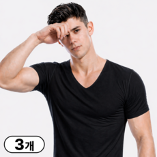 하피도 쿨쉴드 3세대 남자 기능성 심리스 반팔티 이너웨어 1+1+1