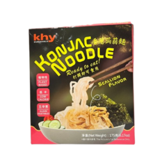 khy 香蔥風味蒟蒻麵 低卡植物性麵條 開封即食, 175克(6.17oz), 1個