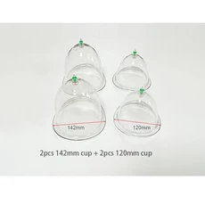 대형 가슴 확대 펌프 리프팅 흡입 컵 탄력 바디 마사지 액세서리 기기 부항, 09 142mm 120mm cup