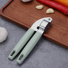 편한주방 마늘 다지기 마늘갈이, 그린, 쉽게 쥐는 손잡이, 마늘과 생강, 1개