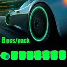 1-50pcs 자동차 타이어 밸브 스템 캡 육각 커버 모든 액세서리 용 범용 휠, 8pcs green