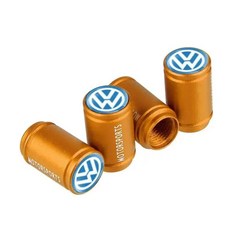 제타 골프 매트 자동차 휠 타이어 밸브 캡 라인 티구안 보라 비틀 시로코, 9. A-Gold, 1개