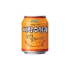 팔도 비락수정과 238ml 12캔/과일/주스/음료/쥬스/어린이/음료수/음료수캔/세트/업소용/시원한/음료캔/과채