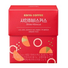 이디야커피 샤인 히비스커스 10개입 1개