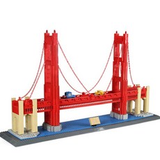 (地標建築樂高相容)美國金橋 (6210), 單品