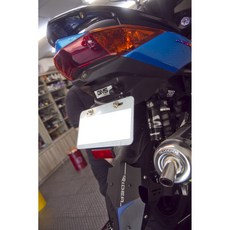 反光片式 牌架 G6 三代勁戰 五代勁戰 SMAX DIY 類翹牌 仿賽點綴質感 後牌版 切割 四代勁戰, 1個
