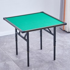 접이식 체스 마작 높이조절 스탠딩 게임 테이블 가정용 휴대용 조절식, 1개, AA_100mm 알루미늄 테두리