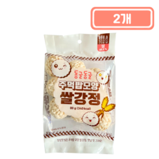 에이블 주먹밥모양 쌀강정, 80g, 2개