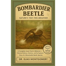 (영문도서)Bombardier Beetle: Nature's Tiny Fire-Breather: A Complete Insect Facts & Behavi... Paperback, Independently Published, English, 9798269868325