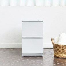 (국내생산) 펜트리 수납함 트렌디 2단 서랍장 250/500 4colors / 플라스틱 다용도 모듈 수납장, 1개, 기타
