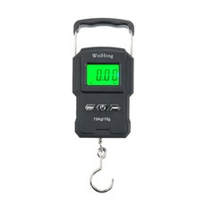 Coms 휴대용 디지털 손저울 최대 75kg TB436, 1개