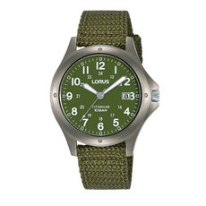 Lorus 로러스 신사 밀리터리 티타늄 시계 RG901CX9 RG875CX9 재발행 492185