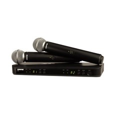 Shure BLX288 無線麥克風系統, 搭配兩隻sm58(專業音色)