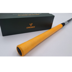 크로비 기능성 골프/파크골프용 오버그립 초밀착 논슬립 셀프 교체 10개입 (주황색)+장착도구 세트, 1개