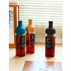 필터 커피 650ML 콜드브루 메이커 유리 드립, 1개, B_연기색 냉차 300ml