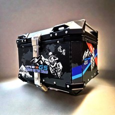 途者 50公升摩托車鋁合金後箱 快拆式置物箱 附後靠背與內襯