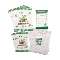 케로케로케로피 모찌카에루 팬레터 편지지 세트