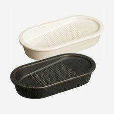 킨토 타쿠 생강 강판 마늘 와사비 도자기강판 2색상, 화이트, 1개