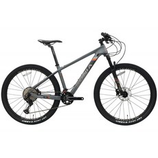 소니아 라피드89 MTB 산악 자전거 카본 27.5인치 시마노 XT 완조립, 17.5인치 그레이오렌지, 17.5, 1개