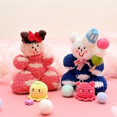 ToB (TD) 폭신폭신 우정 양말 인형 만들기 986000ea (개), 핑크