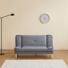 [무료로켓설치] 엘티제이 편안한 접이식 소파베드 L006, 그레이