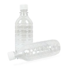 생수 페트병 투명 원형pet 물병 잡곡보관용기, 1개, 500ml