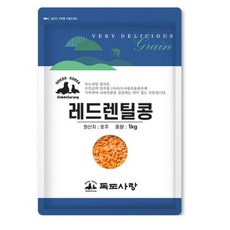 독도사랑 레드렌틸콩, 1kg, 4개