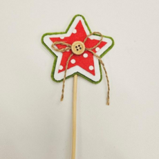 [캔들메이드]크리스마스 디퓨 스틱 1p, 1개입, 1개, 빨강별