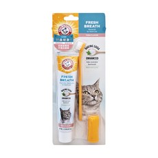 ARM&HAMMER 貓用3合1潔牙套組 全效, 67.5g, 1組
