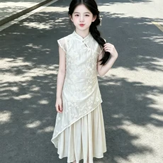 女童漢服連衣裙 夏季新款