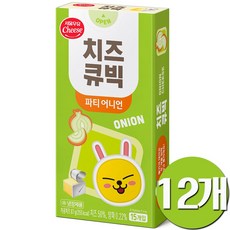 e치즈몰 서울우유 치즈큐빅파티 어니언, 12개, 87g