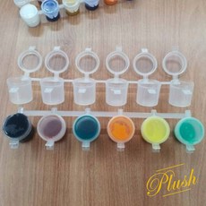 PH 물감 소분통 10ML 6구물감통 미술용품 미니물감통