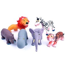 카툰 동물모형 애니멀 6종 자이언트 키움 all+68357Vc