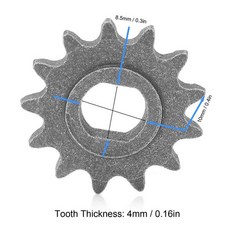 전기 스쿠터 9T 10T 기어 고속 MY1020 체인 스틸 모터 25H 스프로킷 13T 피니언, 25H 13T