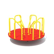 회전목마 야외 회전 목마 어린이 유치원 놀이터 공원 놀이기구, Z25모델160x100cm