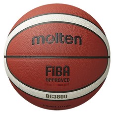 [정품] 몰텐 BG3800 7호 농구공 KBL FIBA 프로농구 공인구 시합구 트레이닝, 1개