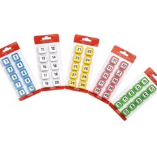 돈스텔 숫자놀이 숫자자석 사각백색 41-50