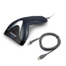 DATALOGIC TD1100 유선 USB케이블 1D 바코드스캐너 회원카드 매장 모바일바코드 리더기(거치대포함), 1개, TD1100(1d)+USB케이블+거치대 1개, TD1100(1d)+USB케이블+거치대