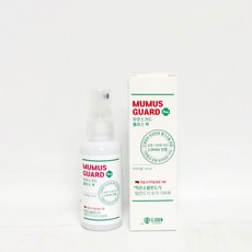 방역센터 무무스가드플러스액 60ml 모기기피제 로하스인증 천연 야외 캠핑 공연장 산책 낚시, 1개