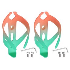 하핑턴 자전거 물병 홀더 경량 플라스틱 병 케이지 사이클링 컵 MTB 자갈용 나사 포함