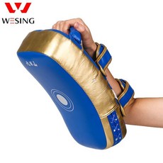 WESING 九日山 弧形腳靶 泰拳 散打 拳擊 訓練, 藍金